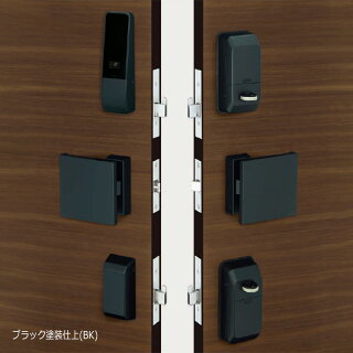 MIWA 電池式電動サムターンユニット PiACK2(ピアック2) 2ロック自動施錠付き DTFL2BTD02TE-BK