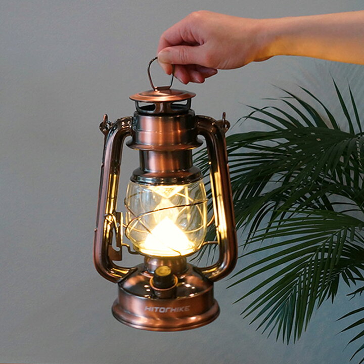 楽天市場】ランタン LED アンティーク ブリキ USB充電式 150ルーメン 