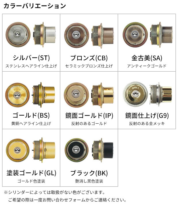楽天市場】MIWA 美和ロック LIX+LIX シリンダー 錠 鍵 交換 玄関ドア 