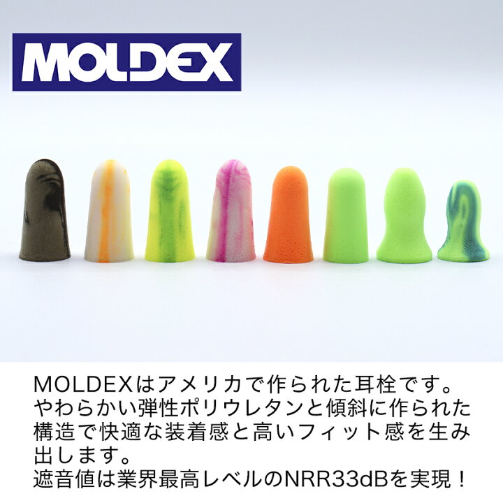 モルデックス MOLDEX 耳栓 メテオ 騒音 遮音 睡眠 高性能 おすすめ いびき対策 防音 聴覚過敏 送料無料 6870 200ペア  防犯グッズのあんしん壱番