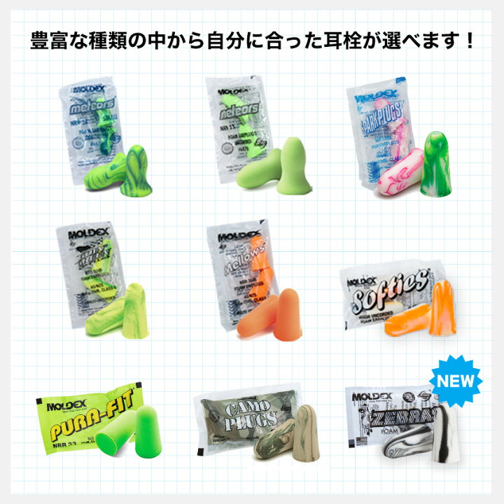 楽天市場】モルデックス MOLDEX 耳栓 メテオ 睡眠 最強 遮音 高性能 