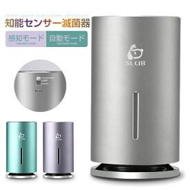 インテリジェント滅菌器 加湿器 赤外線センサー 二つモード 噴霧 150ml 水位表示 軽量 充電式 Type-C充電 静音 ウイルス対策 ハンドクリーナー 洗面所/キッチン/学校など公共の場所に適用 ゆうパケット 送料無料