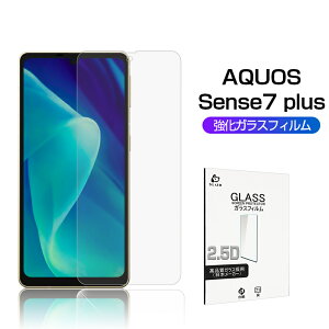 AQUOS Sense7 plus A208SH KXیtB 2.5D KXtB ʕیtB XN[یtB tیtB KXV[g ʃJo[ ANIX