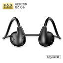 骨伝導イヤホン ワイヤレスイヤホン 耳を塞がない Bluetooth 5.3 周囲の音が聞こえる ブルートゥースイヤホン 耳掛け式 スポーツ向け 最大12時間再生/通話 80時間スタンバイ 14g超軽量 防水防滴 【PL保険加入済み製品・安心】