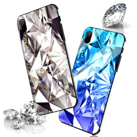 iPhone SE 第2世代 ケース iPhone XS Max iPhone XR iphoneX 3Dダイヤモンド iphone8 plus 高級感溢れるケース 高品質 強化ガラススマホケース iphone7 plus 艶艶しい iphone6 カバー 光沢 ゆうパケット 送料無料