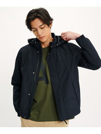 【SALE／40%OFF】GORE-TEX ゴアテックス 防風 透湿 防水 フーデッドジャケット AIGLE エーグル ジャケット・アウター マウンテンパーカー ブルー ブラック【RBA_E】【送料無料】[Rakuten Fashion]