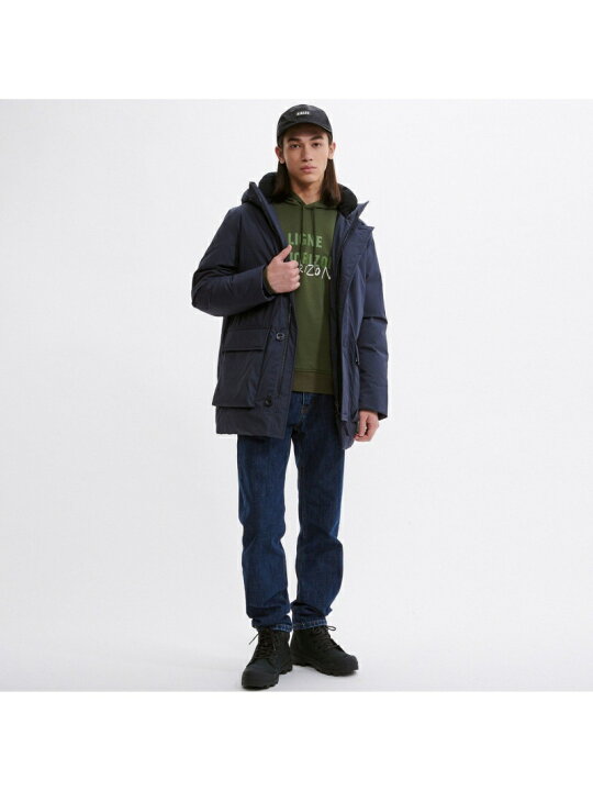 楽天市場】【SALE／60%OFF】ロングダウンフーデッドジャケット AIGLE 