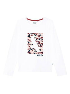 �ySALE�^70%OFF�z�����O�X���[�u���ST�V���c AIGLE �G�[�O�� �g�b�v�X �J�b�g�\�[�ET�V���c �z���C�g�yRBA_E�z[Rakuten Fashion]