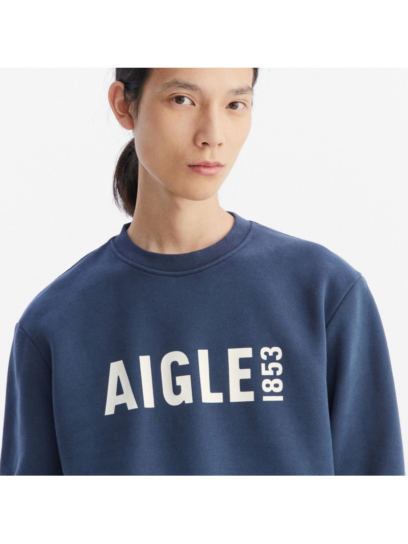 楽天市場】【SALE／40%OFF】ロゴプリントクルーネックスウェットシャツ