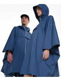 MTD防水 透湿 撥水 レインパック ポンチョ AIGLE エーグル ジャケット・アウター レインコート ブルー【送料無料】[Rakuten Fashion]