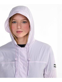 【SALE／30%OFF】軽量 撥水 UVカット パッカブルナイロンジャケット AIGLE エーグル ジャケット・アウター ナイロンジャケット パープル ホワイト【RBA_E】【送料無料】[Rakuten Fashion]