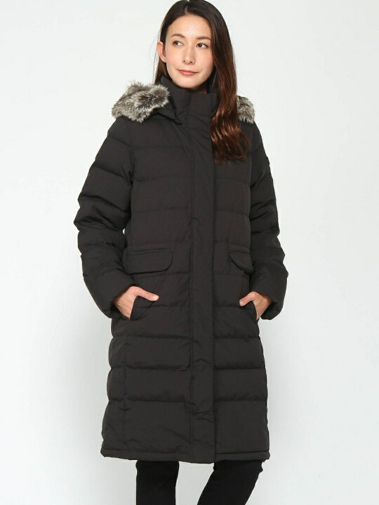 楽天市場】【SALE／50%OFF】ファー付カルフワ ロングダウン AIGLE