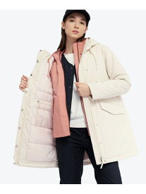 【SALE／20%OFF】PRIMALOFTダウン GORE-TEX ゴアテックス 防水 透湿 防風 インサレーションフーデッドロングダウンジャケット AIGLE エーグル ジャケット・アウター ダウンジャケット・ダウンベスト ホワイト ブラック【RBA_E】【送料無料】[Rakuten Fashion]