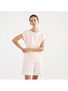 �ySALE�^70%OFF�z�h���b�v�V�����_�[T�V���c AIGLE �G�[�O�� �g�b�v�X �J�b�g�\�[�ET�V���c �z���C�g �s���N�yRBA_E�z[Rakuten Fashion]