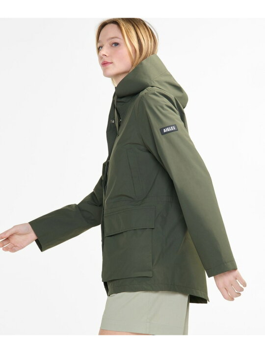 楽天市場】【SALE／20%OFF】透湿防水 フーデッドジャケット AIGLE 