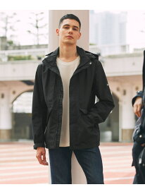 【SALE／30%OFF】防水 防風 透湿 GORE-TEX ゴアテックス ジップアップフーデッドジャケット /マウンテンパーカー フード取り外し可 AIGLE エーグル ジャケット・アウター マウンテンパーカー ホワイト グリーン ブラック【RBA_E】【送料無料】[Rakuten Fashion]