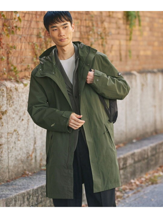 楽天市場】【SALE／30%OFF】透湿防水 ロングフーデッドコート AIGLE 