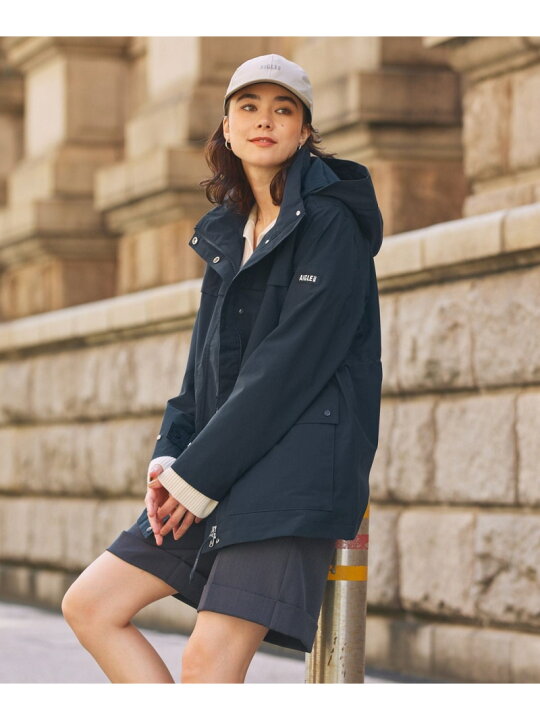 AIGLE」 マウンテンパーカー L ライトブルー レディース 楽天市場 
