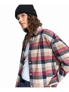 �ySALE�^30%OFF�z�t�����l���`�F�b�N�V���c AIGLE �G�[�O�� �g�b�v�X �V���c�E�u���E�X �u���E�� �l�C�r�[�yRBA_E�z�y���������z[Rakuten Fashion]
