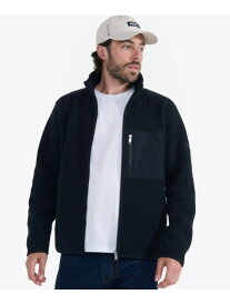 ジップアップ シェルパフリース / ボアブルゾン AIGLE エーグル ジャケット・アウター ブルゾン・ジャンパー ブラウン ブラック ホワイト【送料無料】[Rakuten Fashion]