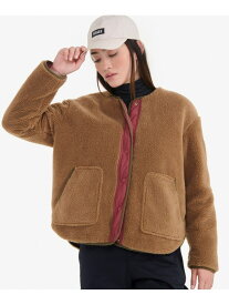 【SALE／40%OFF】リバーシブル シェルパフリースジャケット / ボアブルゾン AIGLE エーグル ジャケット・アウター ブルゾン・ジャンパー ホワイト ブラウン【RBA_E】【送料無料】[Rakuten Fashion]