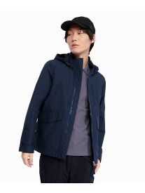 【SALE／30%OFF】GORE-TEX ゴアテックス 防水 防風 透湿 3レイヤーフーデッドジャケット / フード取り外し可 AIGLE エーグル ジャケット・アウター マウンテンパーカー ネイビー レッド【RBA_E】【送料無料】[Rakuten Fashion]