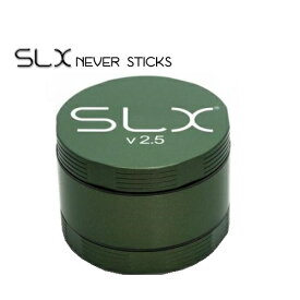 SLX V2.5（62mm）CERAMIC COATED NON-STICK GRINDER GREEN - SLX V2.5 ノンスティックグラインダー（非粘着性）リーフグリーン [スタンダードサイズ]【正規品】