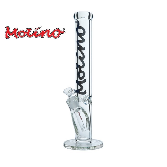 Molino Classic Cylinder Bong Black モリノ クラシックシリンダーボング（ブラック）400mm/ガラスパイプ  水パイプ ガラスボング ウォーターパイプ【正規品】 Leap-Frog 