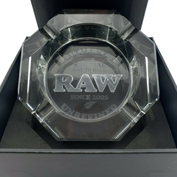 楽天市場】RAW CRYSTAL GLASS ASHTRAY LIMITED EDITION - ロウ 
