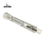 【actiTube/TUNE 対応】ガラスワンヒッター - Glass One Hitter (90mm) [活性炭フィルター対応]