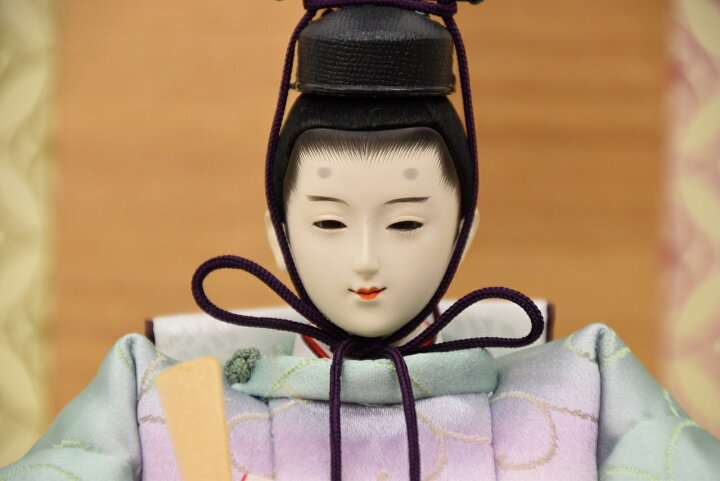 楽天市場 雛人形 きれい 収納 かわいい お雛様 おひなさま ひな祭り おすすめ 高級 デザイナーズ雛 インテリア 木目調 おしゃれ モダン 間口65cm ミントグリーン 素敵 きれい ほの花雛 送料無料 ほの花雛 人形のあいはる楽天市場店