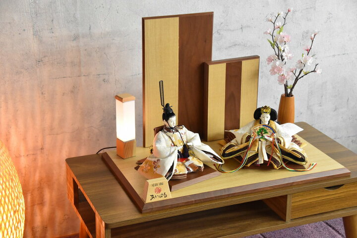 楽天市場】雛人形 きれい 親王飾り モダン お雛様 おひなさま ひな祭り 