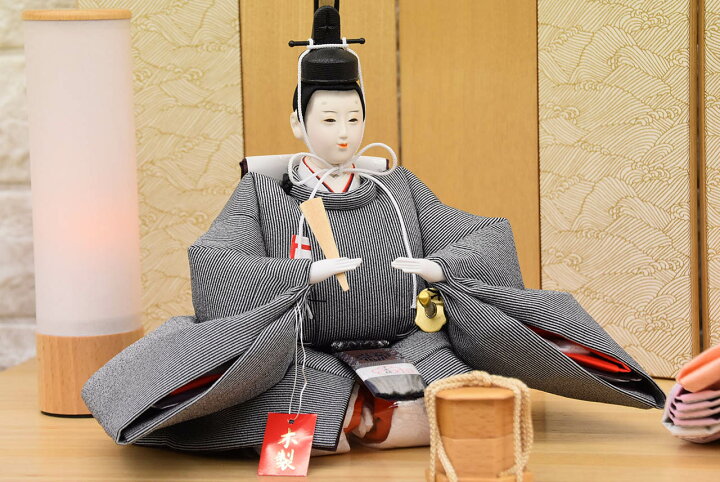 楽天市場】雛人形 おしゃれ 木製 きれい お雛様 ひな人形 親王飾り 
