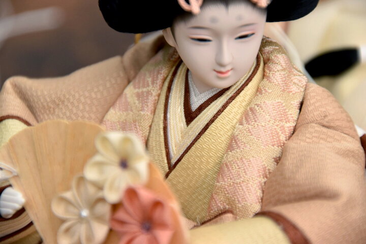 楽天市場】雛人形 おしゃれな 収納飾り きれい 親王飾り モダン お雛様 