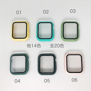 Apple Watch P[X veNgJo[ J[oG[VLxȑS20F Apple Watch 7Ή40mm 41mm 44mm 45mm PC+9H KX P[X ϏՌ Abv EHb` یP[X t܂܏[d\ 