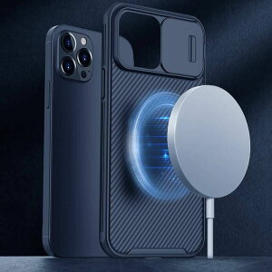 Nillkin�А� iPhone 16 Pro Max Plus MagSafe�Ή� �ϏՌ��P�[�X �J���������Y�ی� �w�ʌ^�J�o�[