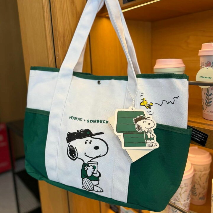 PEANUTS × STARBUCKS トートバッグ 楽天市場】STARBUCKS＋ PEANUTS