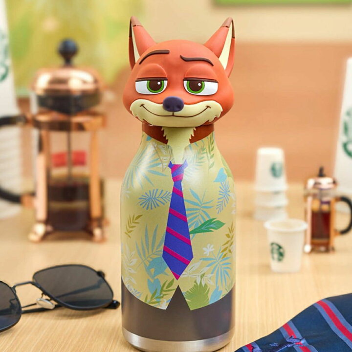 楽天市場】海外限定 Starbucks スターバックス 保温ボトル ズートピア 