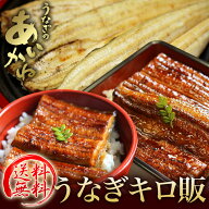 浜名湖うなぎのあいかね国産うなぎ（蒲焼・白焼）1キロ（大きさ不ぞろい、カットタイプも入ります）1匹ず…