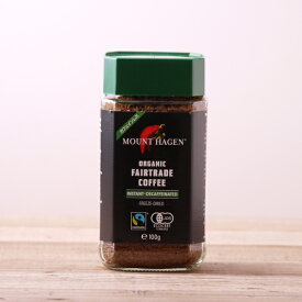 マウントハーゲン Organic Fairtrade カフェインレス インスタントコーヒー　100g