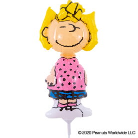 キャラクター　スティックバルーン　【PEANUTS】　スヌーピー　（サリー・ブラウンBIG）　【イベントやプレゼントに！バルーンブーケにもおすすめです！】