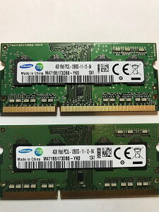 SAMSUNG PC3L-12800s (DDR3-1600) 4GB x 2g = v8GB m[gp\RpyCOAizybsOsz