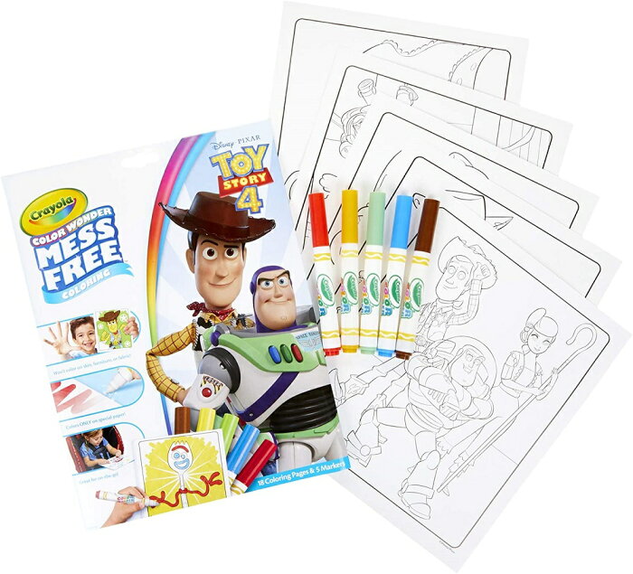 トイストーリー 4 ぬりえ ペン付 かわいい イラスト 並行輸入品 ラッピング不可 Wonder Toy Story Coloring Pages Mess Free Gift For Kids の商品詳細 日本の通販ショッピングサイトの代理購入 From Japan