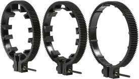 Movo fr3調節可能な3ピースFollow Focus Ring Gearセット &#8211; Includes 65 mm、75 mmと85 mmレンズリング(標準32ピッチ &#8211; 0.8 Mod)【海外輸入品】【ラッピング不可】