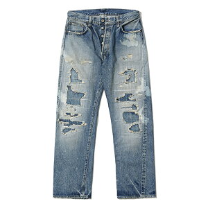 SUGAR CANE VK[P[ 1947 MODEL 14.25oz. DENIM REMAKE AGED MODEL (REGULAR STRAIGHT) ONE-WASH@Lot. SC41947SR SUGAR_CANEiVK[P[jMade in Japan/ SIZE w28~w38 STANDARD JEANSy2024AWz