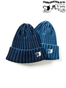 STUDIO D'ARTISAN �_���`�U�� �C���f�B�S�j�b�g�L���b�v Indigo Cap Lot.7481 Made in Japan �j�b�g �L���b�v �C���f�B�S �t�� �j�b�g�X �t�j�b�g�X �����Y�j�b�g�X�q �����Y�X�q�j�b�g �A���J�W �R�b�g��10
