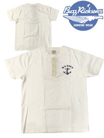 BUZZ　RICKSON'S（バズリクソンズ) S/S T-SHIRT　"ANCHOR"　BR77937-101)WHITE 日本製