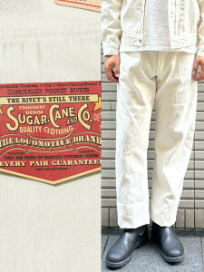 SUGAR CANE �V���K�[�P�[�� 13oz. WHITE DENIM �g1947 MODEL�h (REGULAR STRAIGHT) Lot.No.SC42560-401A) ONE WASH ���{��/w29~w40�m2025SS���ׁn�y��ԕi�z�y�ē��ׁz