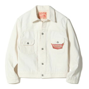 SUGAR CANE �V���K�[�P�[�� �z���C�g�f�j���W���P�b�g 13oz. WHITE DENIM JACKET 1953 MODEL / Lot.SC15720-401A) ONE WASH / Made in Japan [�V����]