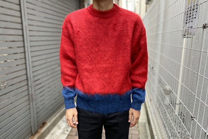 楽天市場】UNITUS / Mohair Crew Col.Red / UTSFW17-CS01 / MADE.IN 